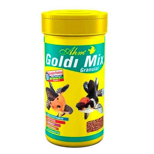 Ahm Goldi Mix Granulat Balık Yemi 100 ml 8680848010854 Amazon Pet Center