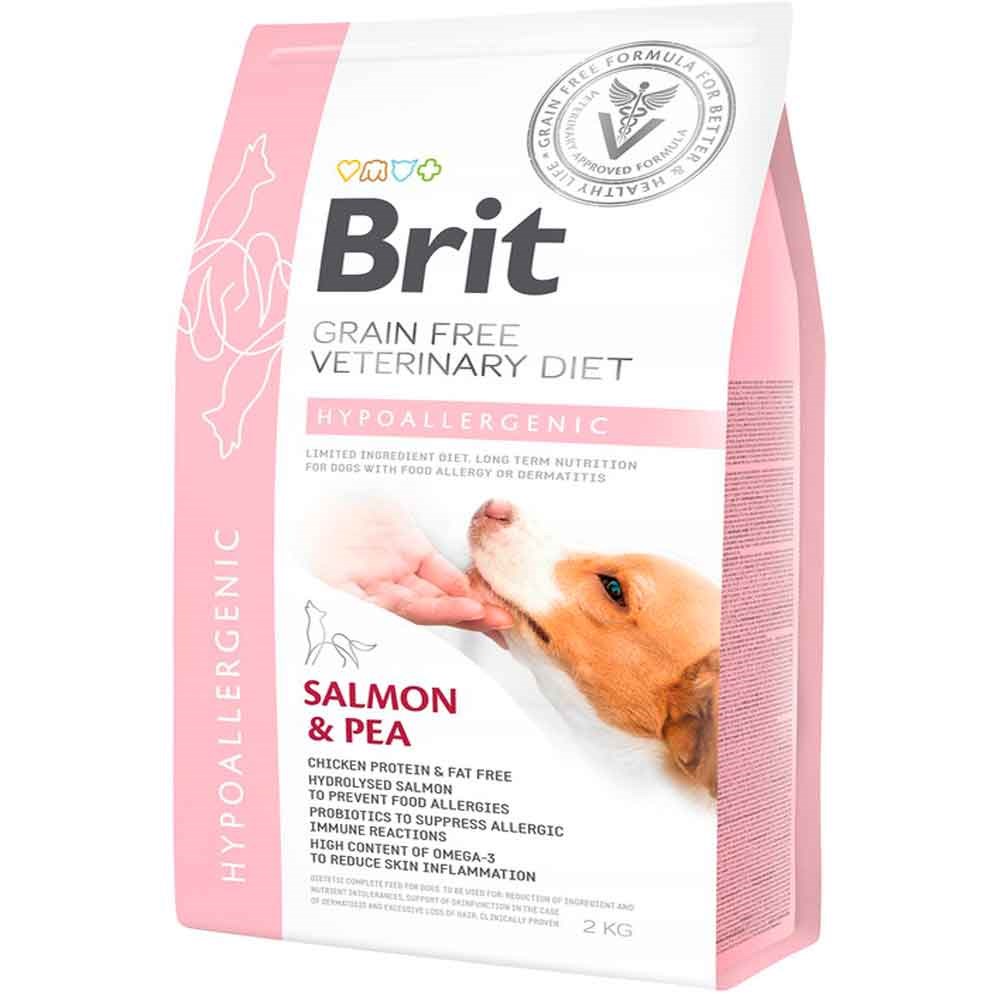 Brit Veterinary Diet Hypo Allergenic Cilt Sağlığı Destekleyici Tahılsız Köpek Maması 2 Kg 8595602528042 Amazon Pet Center