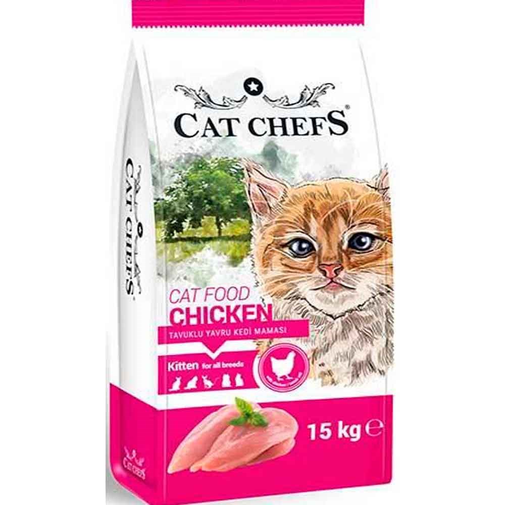 Cat Chefs Kitten Tavuklu Yavru Kedi Maması 15 Kg 8699004231057 Amazon Pet Center