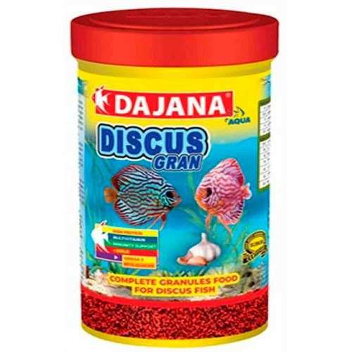 Dajana Discus Garlic Gran Premium 250 ml 8594196550613 Dajana Tatlı Su Akvaryumu Balık Yemleri Amazon Pet Center