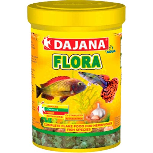 Dajana Flora Garlic Pul Yem 100 Ml 8594196550477 Dajana Tatlı Su Akvaryumu Balık Yemleri Amazon Pet Center
