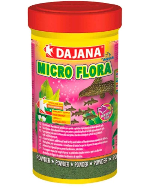 Dajana Tropical Micro Flora 100 Ml 8594000250876 Dajana Tatlı Su Akvaryumu Balık Yemleri Amazon Pet Center