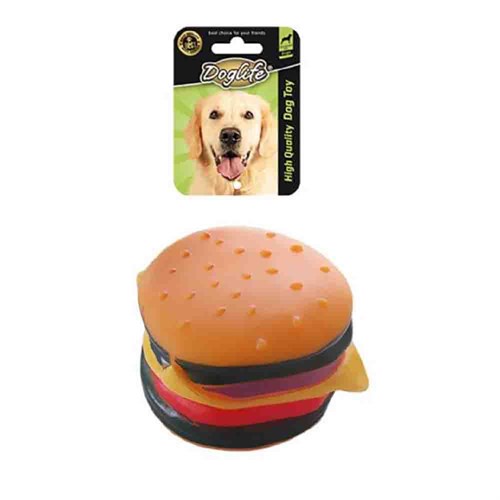 Doglife Köpekler İçin Cheeseburger Oyuncak 8681475627477 Amazon Pet Center