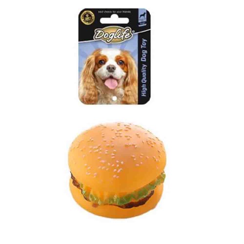 Doglife Köpekler İçin Hamburger Oyuncak 8681475627323 Amazon Pet Center