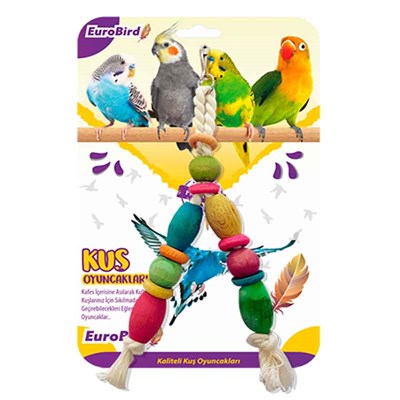Euro Bird Kuş Oyuncağı V Şekilli Boncuk KY61 8681144136286 Euro Bird Kuş Oyuncakları Amazon Pet Center
