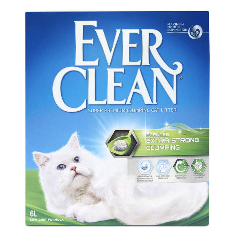 Ever Clean Extra Strong Ekstra Güçlü Kokulu Kedi Kumu 6 Lt 5060255492185 Amazon Pet Center