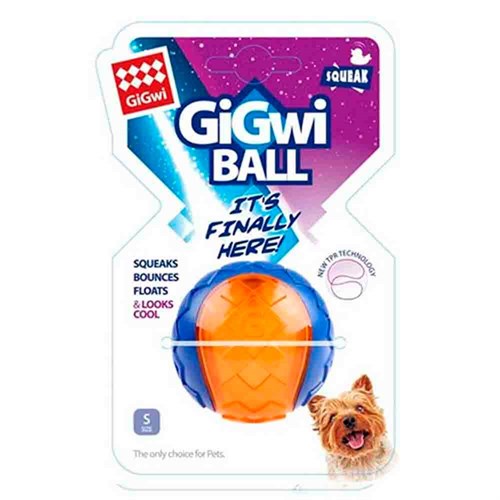 Gigwi Ball Köpek Oyuncağı Sert Top 5 cm 846295062947 Gigwi Köpek Ödül ve Oyun Topları Amazon Pet Center