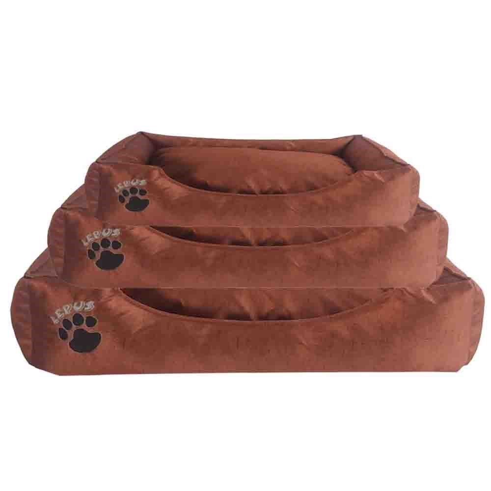 Lepus Soft Kedi ve Köpek Yatağı Kahve S 32131703 Amazon Pet Center