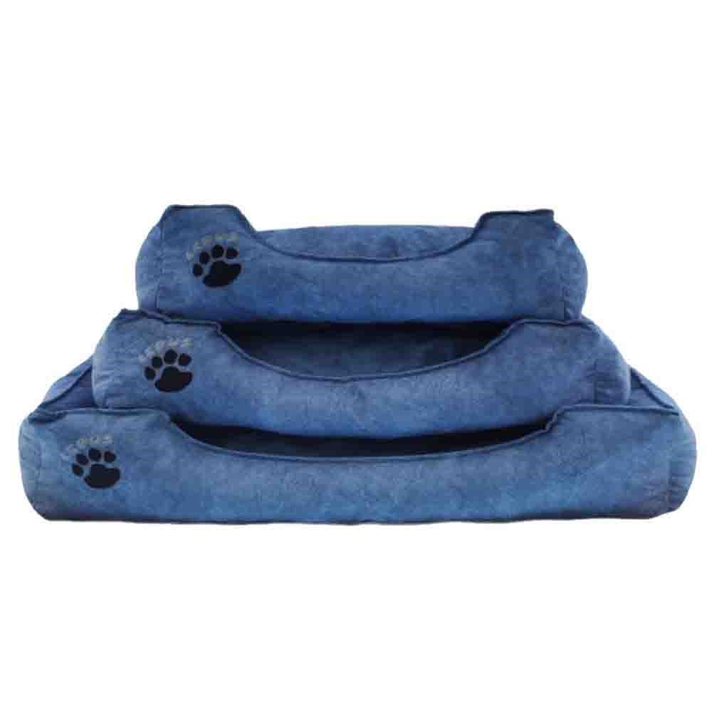 Lepus Soft Kedi ve Köpek Yatağı Mavi S 32131697 Amazon Pet Center
