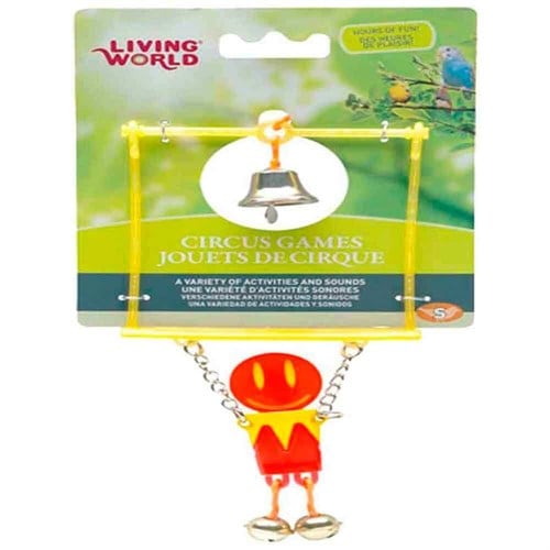 Living World Kuş Oyuncağı Trapez - Kırmızı 080605809628 Living World Kuş Oyuncakları Amazon Pet Center
