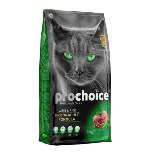Pro Choice Cat Pro 36 Lamb Rice 2 Kg 8681465601067 Pro Choice Yetişkin Kedi Mamaları Amazon Pet Center