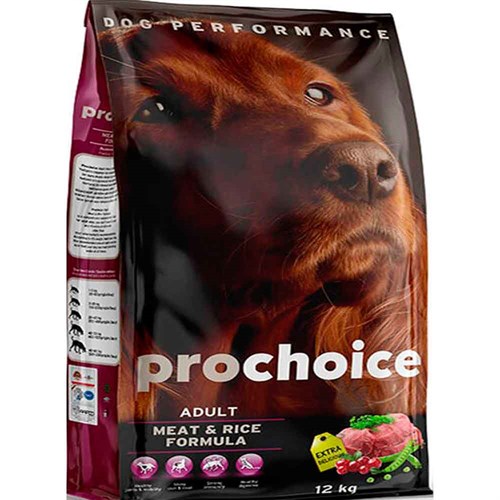 Pro Choice Meat Etli ve Pirinçli Köpek Maması 12 Kg 8681465601104 Pro Choice Yetişkin Köpek Mamaları Amazon Pet Center