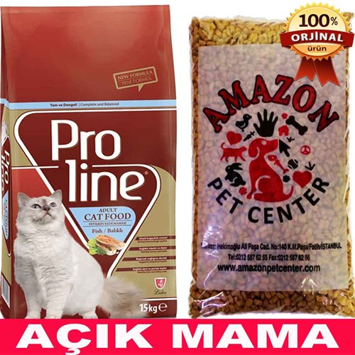 Proline Balıklı Kedi Maması Açık 1 Kg 32102789 Pro Line Açık Kedi Maması Amazon Pet Center