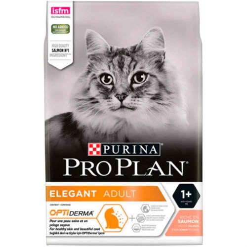 Proplan Elegant Somonlu Kedi Maması 10 Kg 7613036529235 Pro Plan Yetişkin Kedi Mamaları Amazon Pet Center