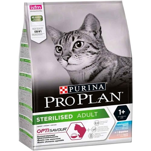 ProPlan Sterilised Kedi Maması Morina ve Alabalıklı 1.5 Kg 7613036732413 Pro Plan Kısır Kedi Mamaları Amazon Pet Center