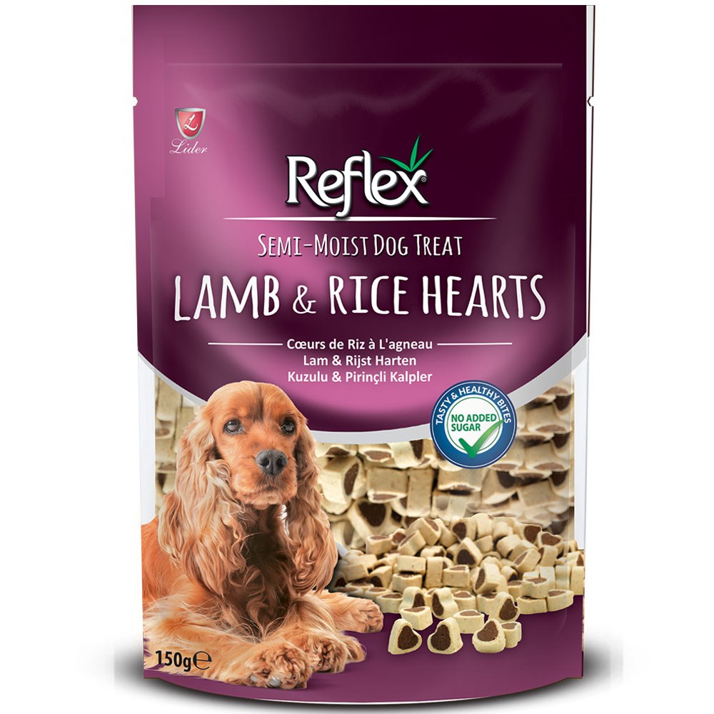 Reflex Kuzulu ve Prinçli Minik Kalpler Yumuşak Köpek Ödülü 150gr 8698995029162 Amazon Pet Center