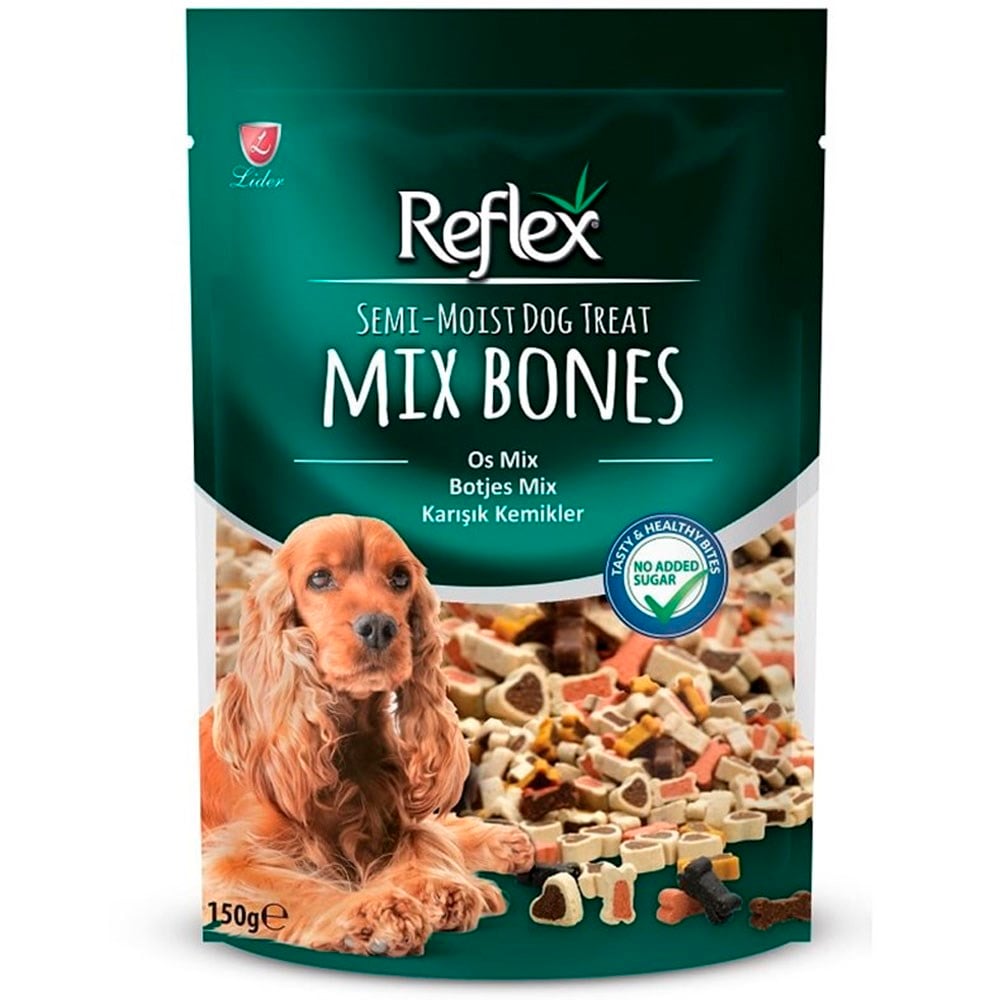 Reflex Mix Bones Karışık Kemikler Yumuşak Köpek Ödülü 150gr 8698995029131 Amazon Pet Center