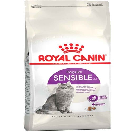 Royal Canin Sensible 33  2 Kg 3182550702317 Royal Canin Yetişkin Kedi Mamaları Amazon Pet Center