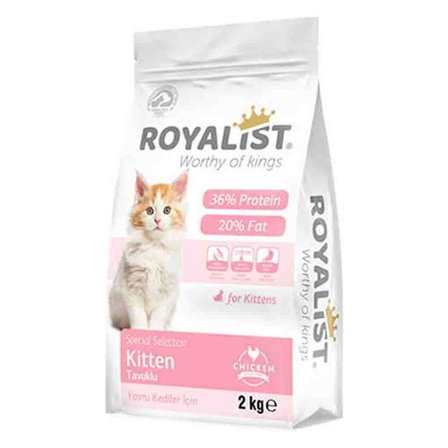 Royalist Kitten Tavuklu Yavru Kedi Maması 2 Kg 8682291402309 Amazon Pet Center