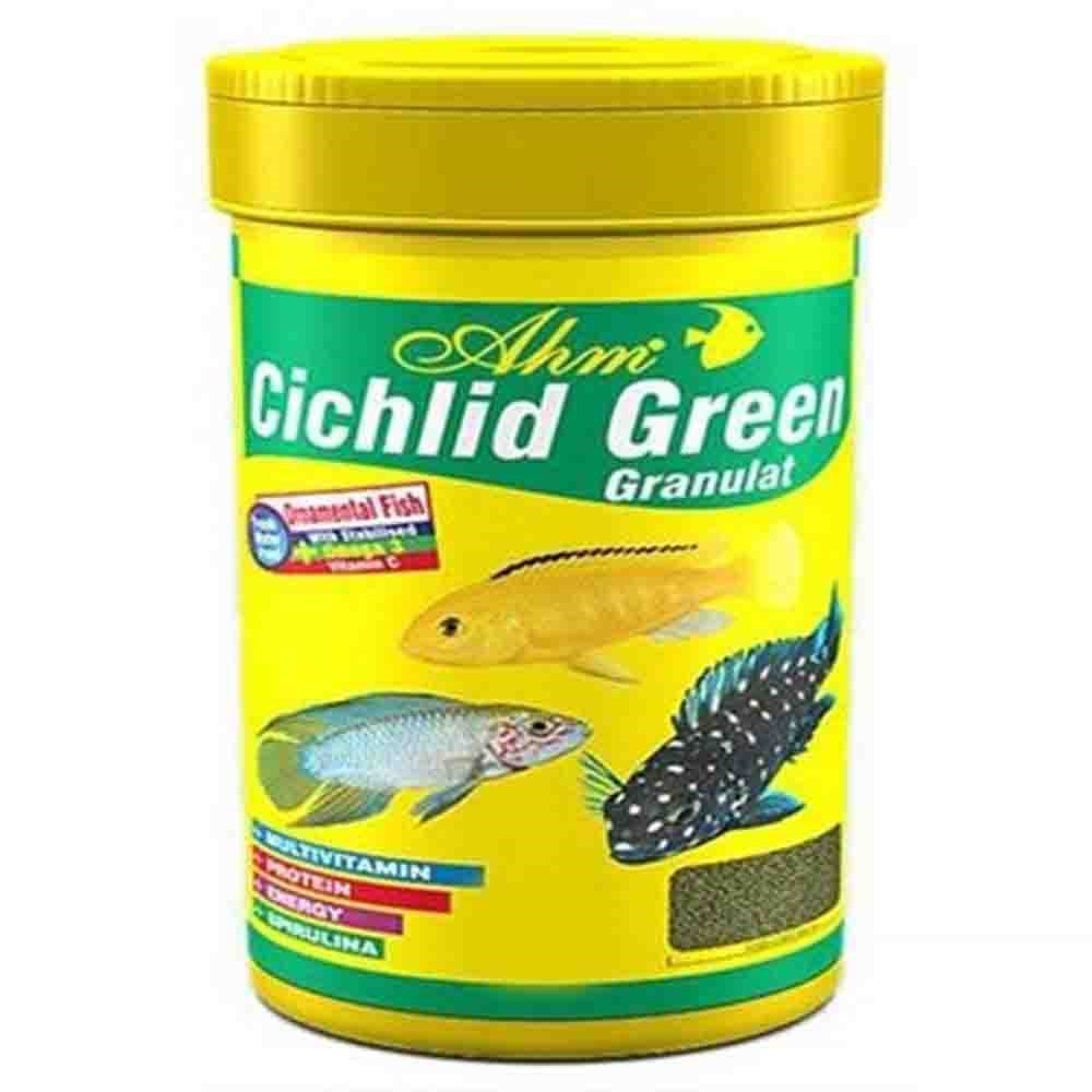 AHM Cichlid Green Granulat 100 ml 8699375331721 Amazon Pet Center