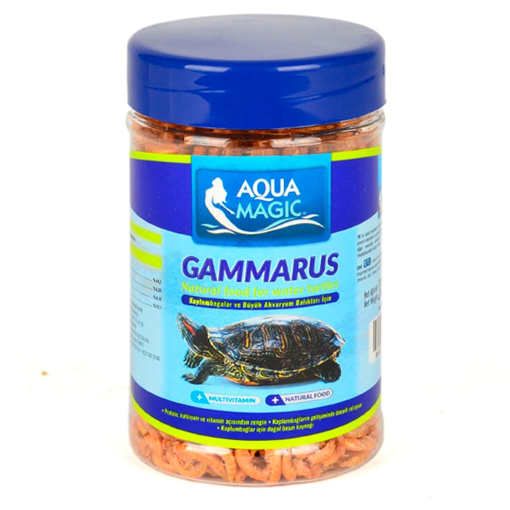 Aqua Magic Kaplumbağa Yemi Gammarus Karides 200 ml 8681299607655 Amazon Pet Center