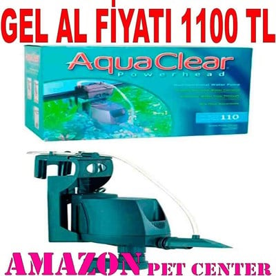 AquaClear Kafa Motoru 3400Lt/H 015561105873 AquaClear Gel Al Kampanyası Amazon Pet Center