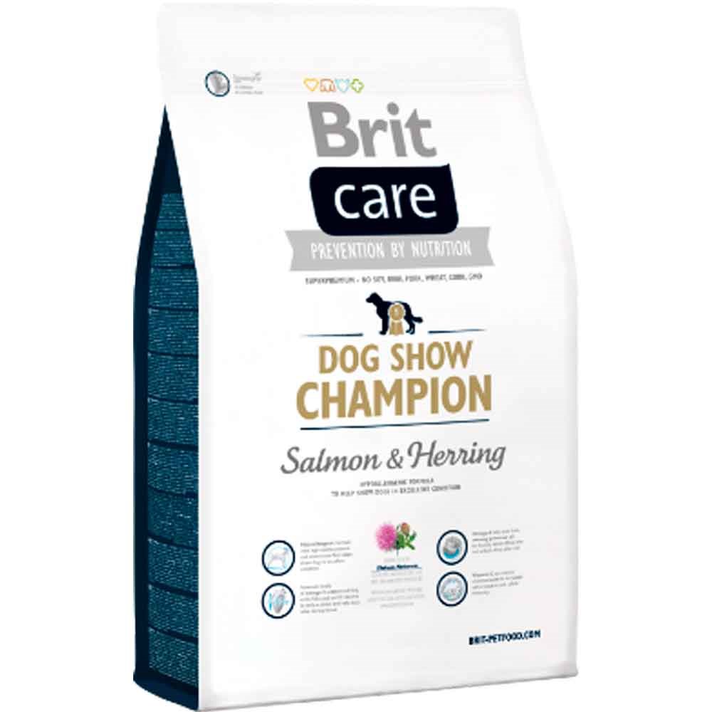 Brit Care Dog Show Champion Somonlu Köpek Maması 12 Kg 8595602510405 Amazon Pet Center