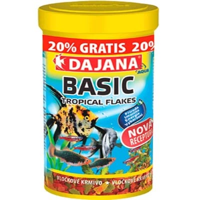 Dajana Basic Flakes 250 ml + 50 Ml 60 Gr 8594196550705 Dajana Tatlı Su Akvaryumu Balık Yemleri Amazon Pet Center