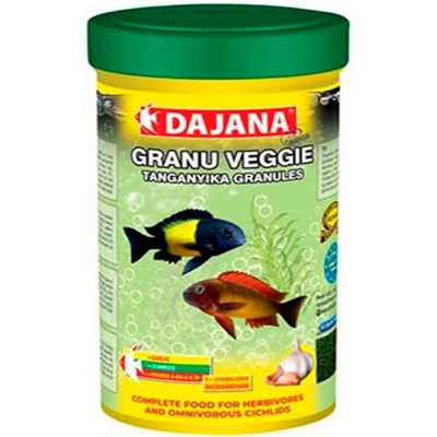 Dajana Granu Veggie Garlic 100 ml 8594196550545 Dajana Tatlı Su Akvaryumu Balık Yemleri Amazon Pet Center