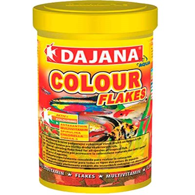 Dajana Tropical Color Pul Yem 100 Ml 8594000250074 Dajana Tatlı Su Akvaryumu Balık Yemleri Amazon Pet Center