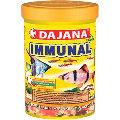 Dajana Tropical Immunal Pul Yem 100 Ml 8594000250951 Dajana Tatlı Su Akvaryumu Balık Yemleri Amazon Pet Center