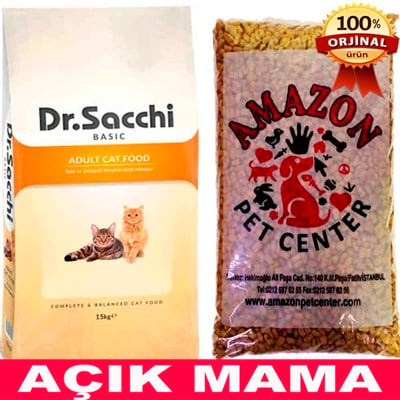 Dr Sacchi Tavuklu Kedi Maması Açık 1 Kg 32125337 Dr Sacchi Açık Kedi Maması Amazon Pet Center