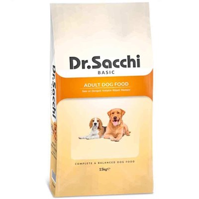 Dr.Sacchi Tavuklu Köpek Maması 15 Kg 8690286589973 Dr Sacchi Yetişkin Köpek Mamaları Amazon Pet Center