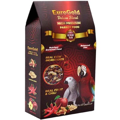 EuroGold Deluxe Blend Premium Papağan Yemi 650 Gr 8681144130802 EuroGold Papağan Yemleri Amazon Pet Center