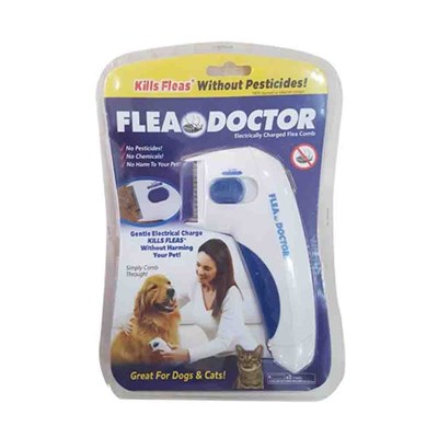 Flea Doctor Kedi ve Köpekler için Pilli Pire Tarağı 097298150029 Amazon Pet Center