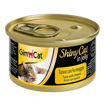 Gimcat Shinycat Ton Balık ve Peynirli Kedi Konservesi 70 Gr 4002064414188 Gimpet Yetişkin Kedi Konserve Mamaları Amazon Pet Center