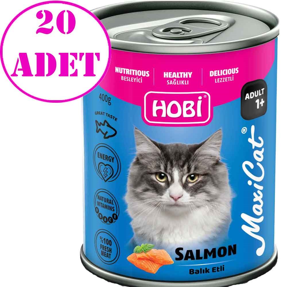 Hobi Maxicat Somon Balıklı Yetişkin Kedi Konservesi 400 Gr 20 AD 32133264 Amazon Pet Center