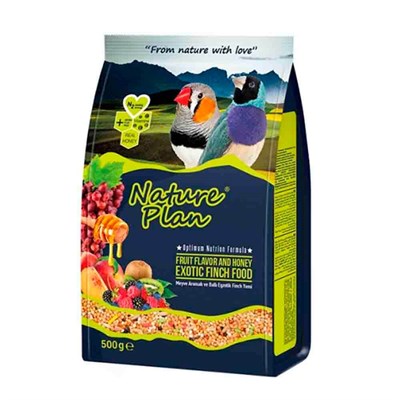 Nature Plan Meyve Aromalı Ballı Egzotik Finch Yemi 500 Gr 8699004230210 Nature Plan Özel Kuş Yemleri Amazon Pet Center