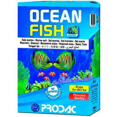 Prodac Ocean Fish 2 Kg Deniz Akvaryum Tuzu 8018189500022 Prodac Deniz Akvaryumu Tuzları Amazon Pet Center