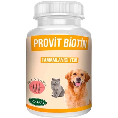 Profarm Provit Biotin Kedi Köpek Tüy Güçlendirici 100 gr 8680361060213 Refarm Köpek Vitaminleri Amazon Pet Center