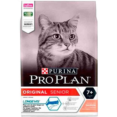 Proplan Senior Somonlu Yaşlı Kedi Maması 3 Kg 7613036508377 Pro Plan Yaşlı Kedi Mamaları Amazon Pet Center