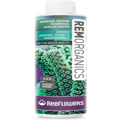 ReeFlowers RemOrganics 250 ml 8680716333047 Reeflowers Akvaryum Sağlık Ürünleri Amazon Pet Center