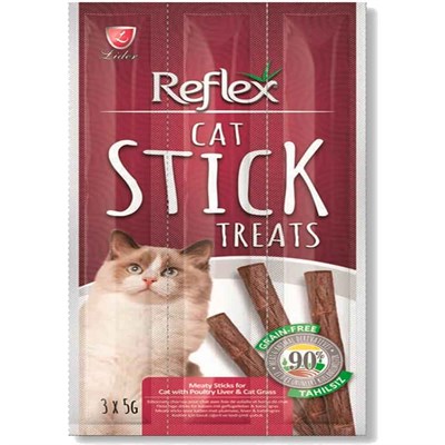Reflex Ciğerli Kedi Ödül Çubuğu 3 Adet 5 Gr 8698995026987 Reflex Kedi Ödülleri Amazon Pet Center