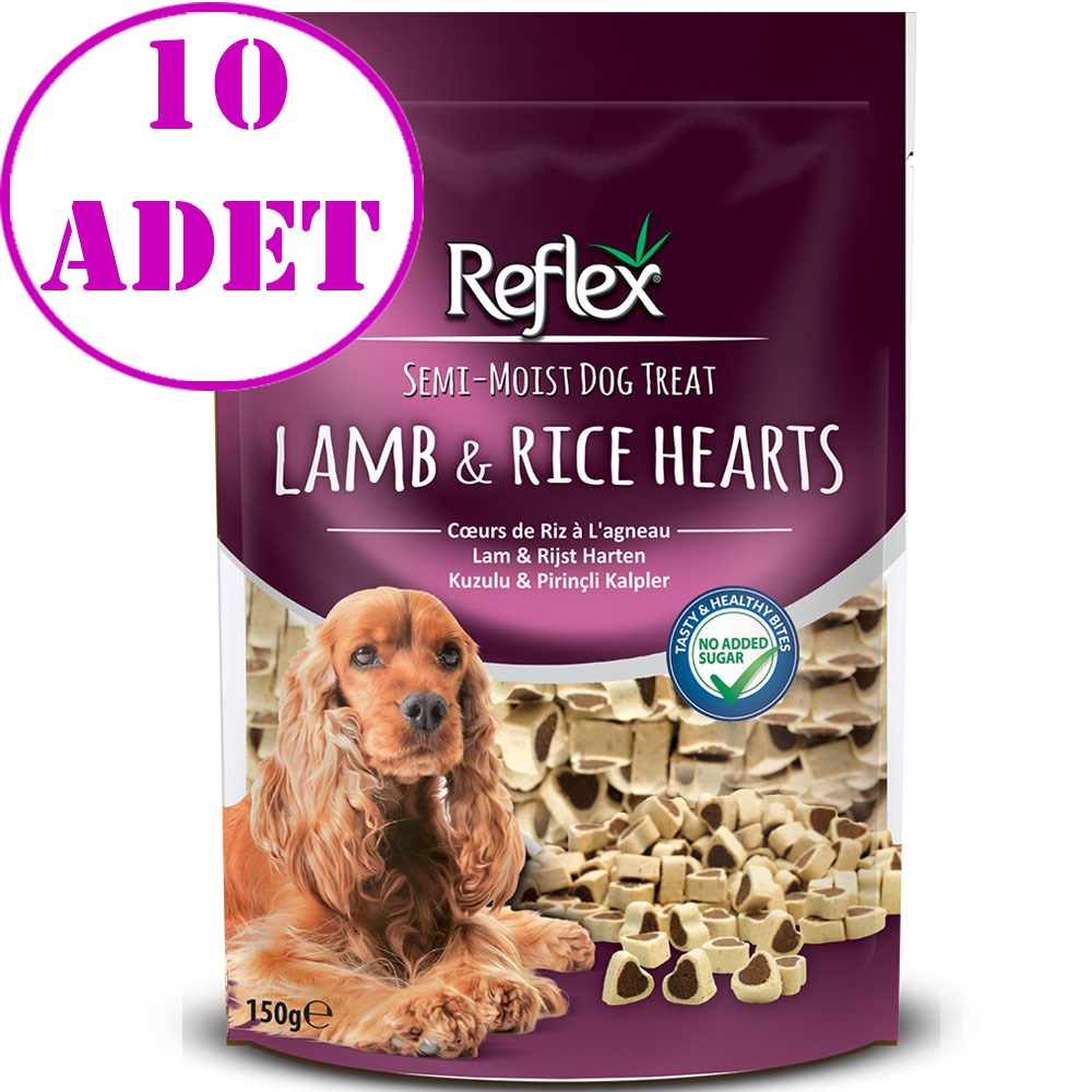 Reflex Kuzulu ve Prinçli Minik Kalpler Yumuşak Köpek Ödülü 150gr 10 AD 32132809 Amazon Pet Center
