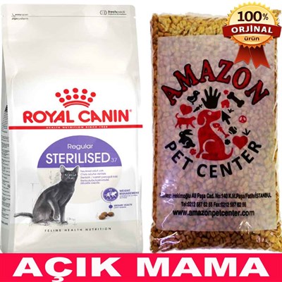 Royal Canin Sterilised Kedi Maması Açık 1 Kg 32102611 Royal Canin Açık Kedi Maması Amazon Pet Center