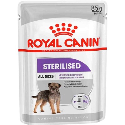 Royal Canin Sterilised Kısır Köpek Konservesi 85 gr 9003579008744 Royal Canin Yaşlı Köpek Konserveleri Amazon Pet Center