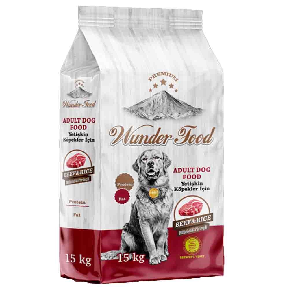 Wunder Food Biftekli Yetişkin Köpek Maması 15 Kg 8682291403191 Amazon Pet Center