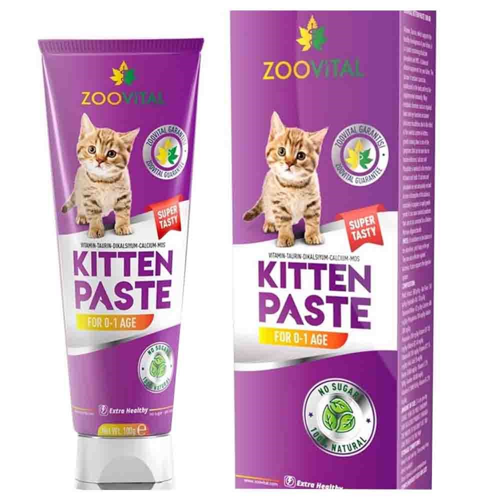 ZooVital Kitten Paste Macun 100 Gr 8680589180359 Amazon Pet Center